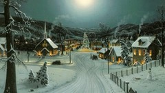 Winter Christmas Villages