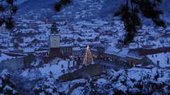 Winter cities Brasov
