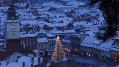 Winter cities Brasov
