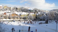 Winter cities Brasov