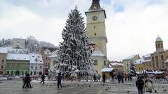 Winter cities Brasov