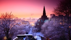 Winter cityscapes