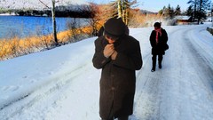 Winter cold Men Turkey bolu