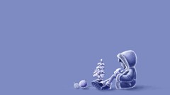 Winter funny Christmas