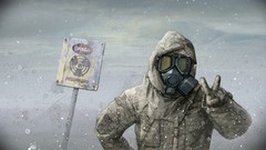 Winter gas masks radioactive