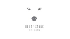 Winter gray eyes white Dogs game of thrones minimalistic house 