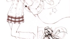 Winter headphones illustrations