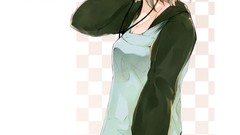 Winter headphones illustrations