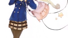 Winter headphones illustrations Simple Background