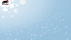 Winter Linux vectors opensuse
