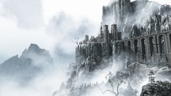 Winter love mountain The Castles high side