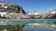 Winter Mountains lakes