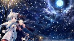 Winter nekomimi animal ears