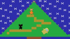 Winter new year Pixels steam video games