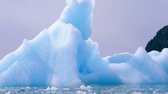 Winter ocean iceberg