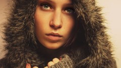 Winter old green eyes