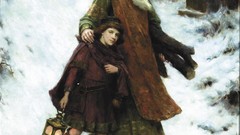 Winter paintings artwork George Sheridan Knowles