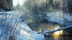 Winter rivers