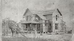 Winter season snow houses