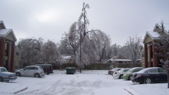 Winter snow cars towns