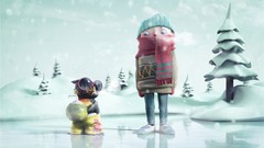 Winter snow cold Penguins