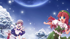 Winter snow touhou izayoi