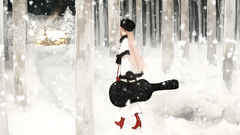Winter snow vocaloid
