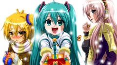 Winter snow vocaloid hatsune