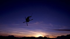 Winter Sports Skiing evening