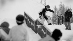 Winter Sports Snowboarding monochrome extreme sports