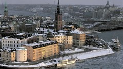 Winter sweden stockholm Gamla Stan