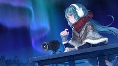 Winter vocaloid night Stars