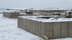 Winter War round cold white ice Guns Dogs Army germany fight 