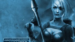 Winter woman Portal post-apocalyptic card game Winter Soldier 