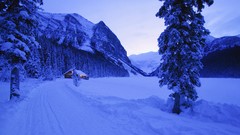 Winter Wonderland roads British Columbia cabin
