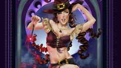 Witch funny fantasy art