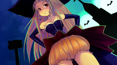 Witch Halloween pumpkins