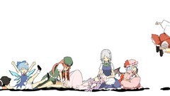 Witch touhou dress white