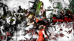 Witch touhou miko alternate