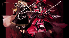 Witch touhou miko alternate