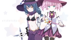 Witches yuru yuri Simple Background Yoshikawa Chinatsu Furutani 