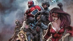 Wolverine comics cleavage nightcrawler marvel comics psylocke 