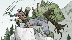 Wolverine comics marvel comics Hulk (comic character)