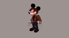 Wolverine funny mickey mouse minimalistic