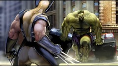 Wolverine Hulk (comic character) The Incredible Hulk (Movie)