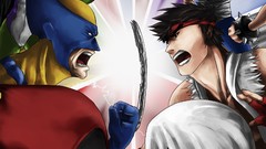 Wolverine marvel comics fan art dante chun-li ryu superheroes 