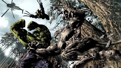 Wolverine marvel comics fantasy art Hulk (comic character) 