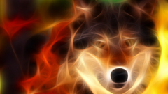 Wolves Animals Fractalius