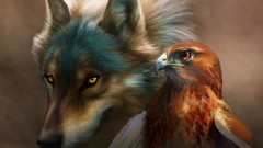 Wolves Eagles artwork