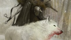 Wolves Vikings Norse fantasy art Jaime Jones